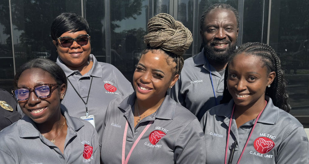 Members of the MPD C.A.R.E. unit.